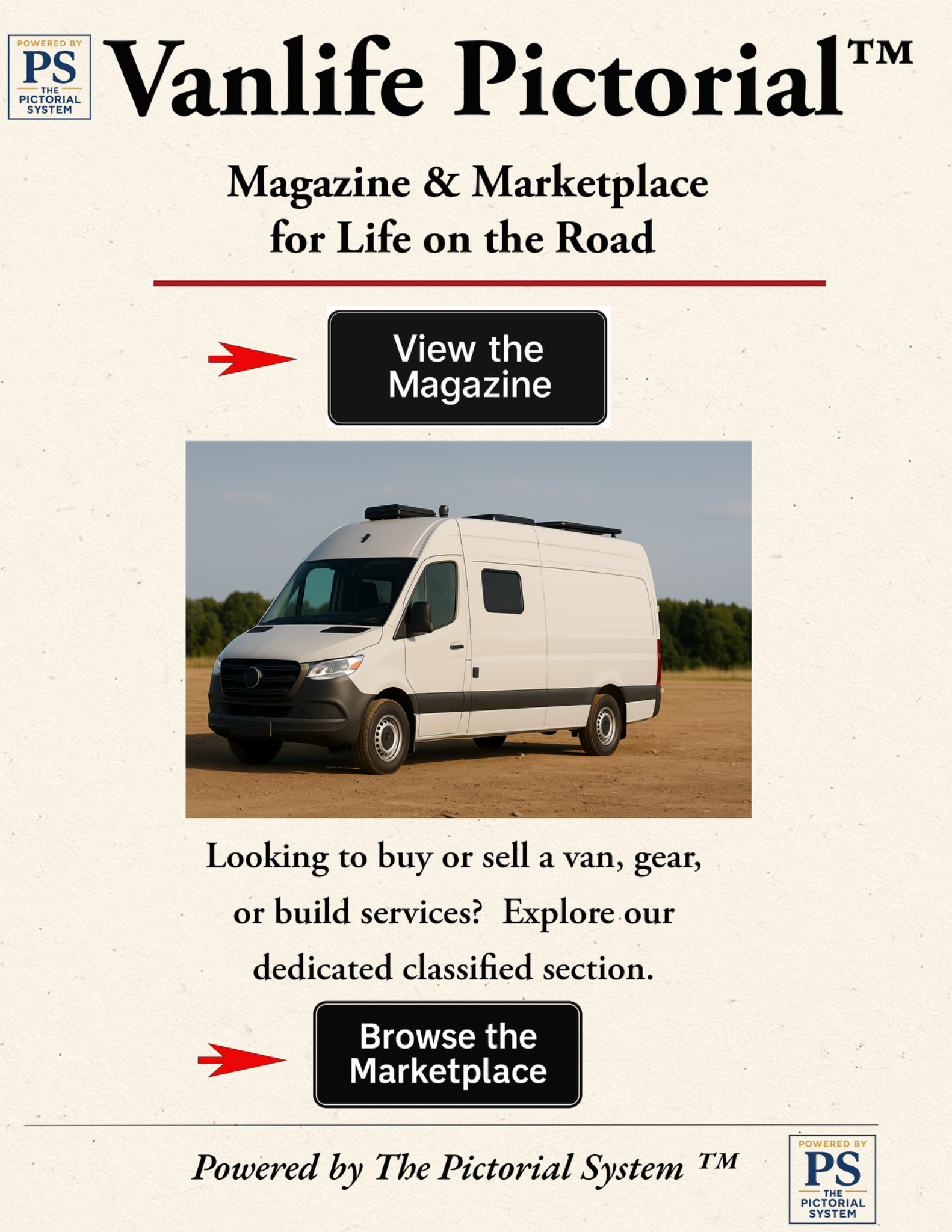 Vanlife Pictorial Homepage